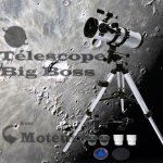 Pack t�lescope motoris� 1400 - 150 big boss + monture equatoriale eq - 3 + 2 oculaires + lentille + chercheur ...