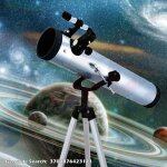 T�lescope r�flecteur - hnd distribution - luna 76 / 700 - 76 mm - 700 mm - jusqu� 350�