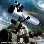 Pack t�lescope r�flecteur luna 700 - 76 avec zoom + 4 oculaires + 2 lentilles + filtre + chercheur + ...