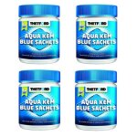 Pack thetford 4x aqua - kem bleu x15 sachets traitement des mati�res