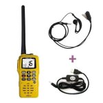 Pack vhf portable - navicom - rt411 + pack chargeur 220v - câble usb Pack vhf portable - navicom - rt411 + pack chargeur 220v - câble usb
