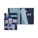 Album pour timbres postaux - pagna - a5 - 16 pages - carton noir - protection en pergamine Album pour timbres postaux - pagna - a5 - 16 pages - carton noir - protection en pergamine