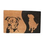 Paillasson fibre de coco 47x70tapis seuil int�r. / ext�r. tapis brosse fibre naturelle dessous pvcantid�rapant ...