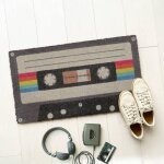 Paillasson - fisura - cassette - antid�rapant - dimensions 70x40 cm - fibre de coco