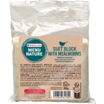 Pain de graisse - versele laga - menu nature - suet block with mealworms - aux vers de farine - 300 gr ... Pain de graisse - versele laga - menu nature - suet block with mealworms - aux vers de farine - 300 gr ...