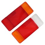 Paire de bo�tier de feu arri�re de camion couvercle gauche droit rouge orange blanc de remplacement pour ...