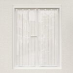 Paire brise bise 60x160 cm charlotte par soleil docre