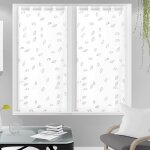 Paire de brise bise 60x160 cm laurene par soleil docre