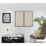 Paire de brise bise lin 45x90 cm linen naturel par soleil docre Paire de brise bise lin 45x90 cm linen naturel par soleil docre