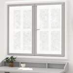 Paire de brise bise lin 60x160 cm linen blanc par soleil docre