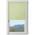 Paire de brise bise unie l�g�re anis 60 x 60 cm