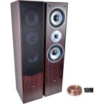 Paire denceintes hifi / home - cinéma 2x500w l766 - wa + 10 mètres de câbles transparent Paire denceintes hifi / home - cinéma 2x500w l766 - wa + 10 mètres de câbles transparent
