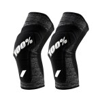 Genouill�res vtt 100% ridecamp ? paire homme gris heather / noir