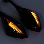 Paire de rtroviseurs led de moto clignotants intgrs pour honda cbr600rr cbr1000rr cbr500r - surenhap ...