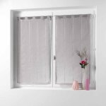 Paire de voilages linahe 90x120cm taupe