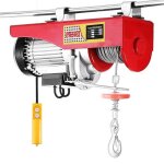 Palan électrique - supfine - rouge - 1450w - capacité de charge 800kg - hauteur de levage 12m Palan électrique - supfine - rouge - 1450w - capacité de charge 800kg - hauteur de levage 12m