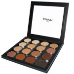 Palette 16 fonds de teint homme hd mat 3 en 1 menside