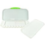 Palette daquarelle - oz international - 18 compartiments - herm�tique - solide - compacte