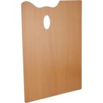 Palette de peinture - m / r3040 - rectangulaire 30x40cm - bois - id�ale pour artistes - pratique et l�g�re ...