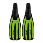 Palmes chaussantes de plong�e seac fuga - made in italy - vert - 36 - 37