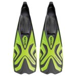 Palmes de snorkeling pour adultes et enfants - seac sub - azzurra - chausson ferm� en caoutchouc souple ...