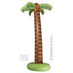 Dcoration de fte - hawai - palmier gonflable (180 cm) - vert - intrieur