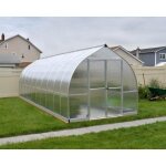 Palram - canopia serre de jardin bella 15m2 argent