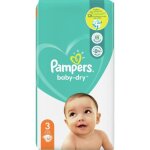 Pampers baby - dry taille�3 52�couches