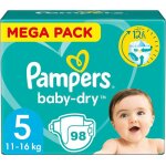 Pampers baby - dry taille 5 98 couches (11 - 16 kg)