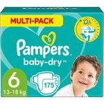 Pampers baby - dry taille 6 175 couches (13 - 18 kg)