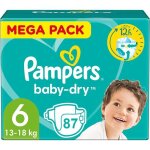 Pampers baby - dry taille 6 87 couches (13 - 18 kg)