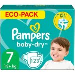 Pampers baby - dry taille 7 123 couches