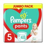 Pampers couches 12kg - 17kg taille 5 - junior 48pcs - 8006540069325