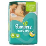 Pampers couches baby dry maxi taille 4 - de 7 � 18 kg - 44 couches