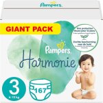 Pampers harmonie taille 3 167 couches (6 - 10 kg)