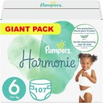 Pampers harmonie taille 6 107 couches (13 - 18 kg)
