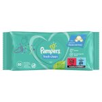 Pampers lingettes b�b� - freshclean - lot de 1 x 80 lingettes