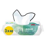 Pampers lingettes harmonie aqua lot de 3 x 48 unit�s