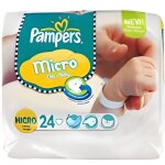 Pampers new baby 24 couches taille micro (1 - 25 kg Pampers new baby 24 couches taille micro (1 - 25 kg