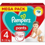 Pampers pants taille 4 baby - dry couches - culottes 107 couches (9 - 15 kg)