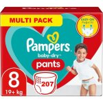 Pampers pants taille 8 baby - dry couches - culottes 207 couches ( + 18 kg)