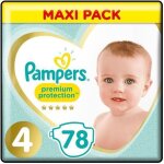 Pampers premium protection taille 4 - 78 couches - mega pack Pampers premium protection taille 4 - 78 couches - mega pack