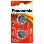 Piles - panasonic - cr 2025 - lithium 3v - blister de 2 - haute qualit�