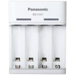 Panasonic bq - cc61 chargeur de piles rondes nimh lr03 (aaa) lr6 (aa)