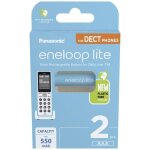 Eneloop eneloop lite dect hr03 pile rechargeable lr3 (aaa) nimh 550 1. 2 v 2 pc(s)