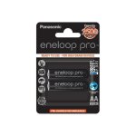 Panasonic eneloop pro bk - 3hcde - 2be batterie 2 x type aa nimh 2500 mah