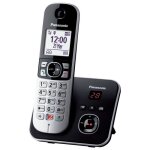Panasonic kx - tg6861 téléphone dect identification de lappelant noir gris expédié par digital bay Panasonic kx - tg6861 téléphone dect identification de lappelant noir gris expédié par digital bay