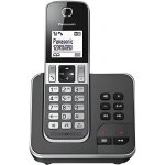 Panasonic kx - tgd320frg tlphone sans fil rpondeur base et combin mains libres identification de ...