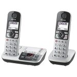 Tlphone sans fil panasonic kx - tge522gs avec rpondeur intgr - argent et noir - fonction de blocage ...