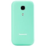 Panasonic kx - tu400 tlphone portable  clapet pour sniors turquoise